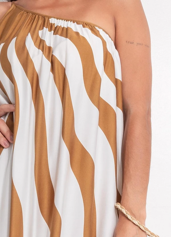 Farm - Vestido Longo Solare Off White 4