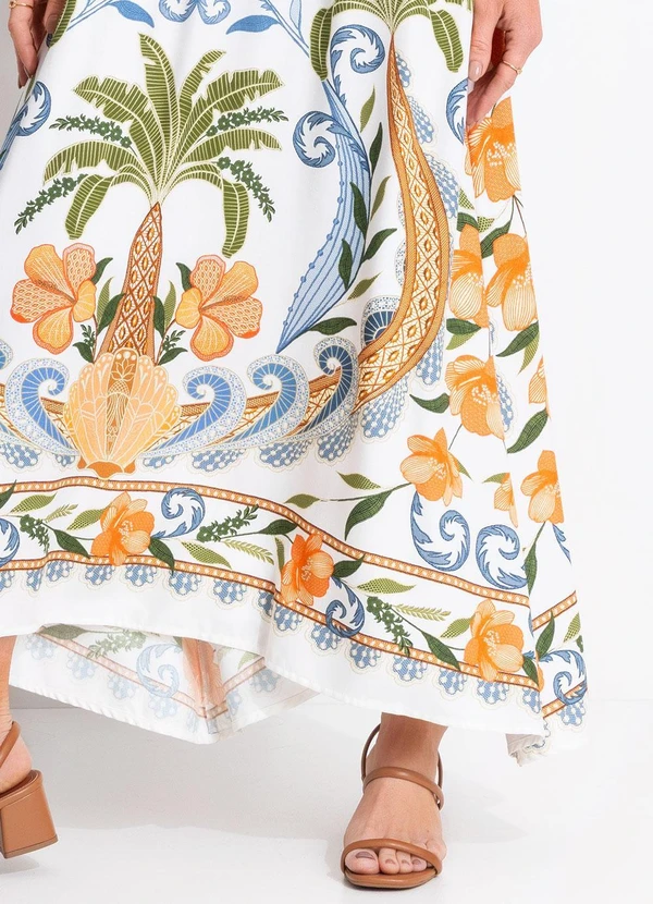 Farm - Vestido Longo Tina Bege 9