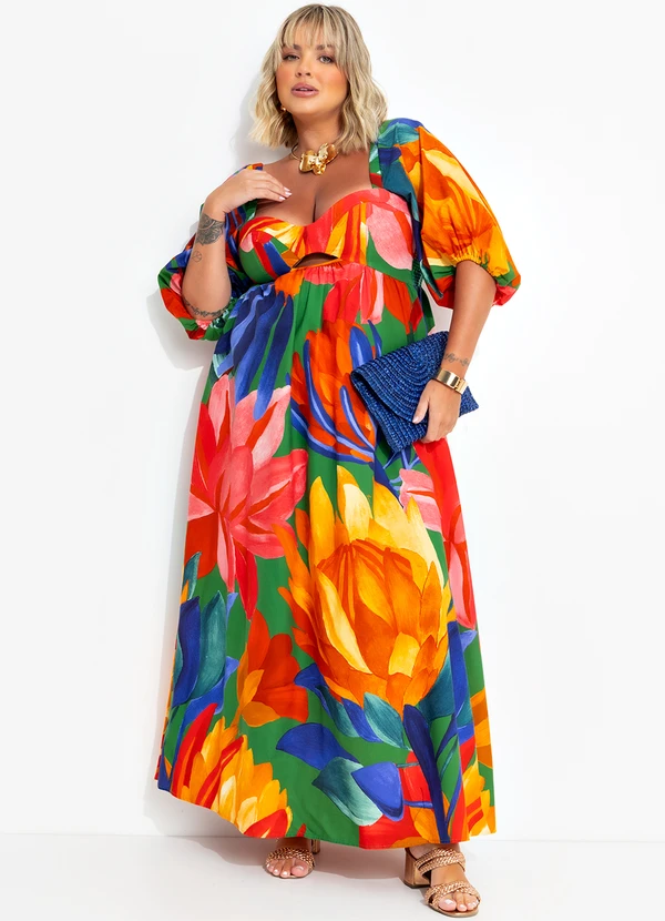 Farm - Vestido Longo Verde 12