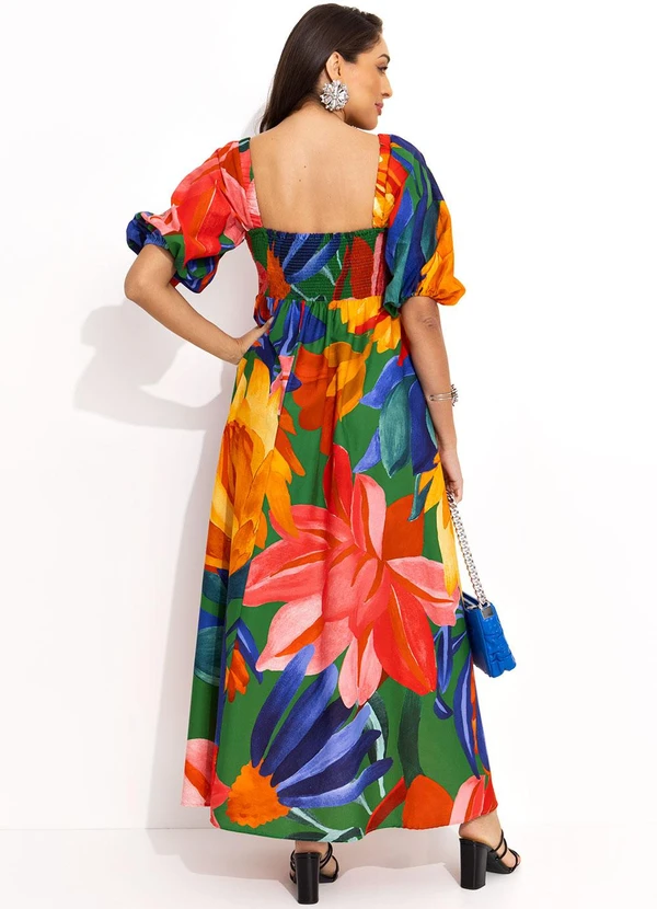 Farm - Vestido Longo Verde 2