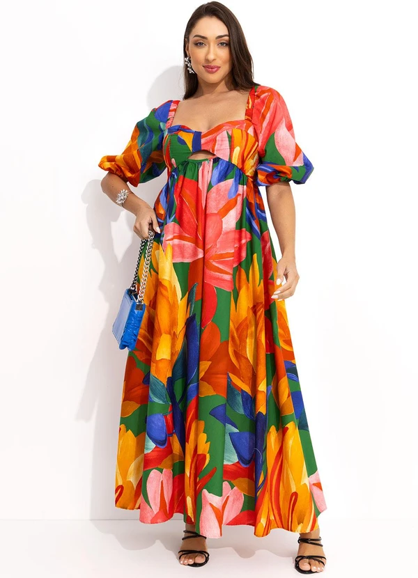 Farm - Vestido Longo Verde 3