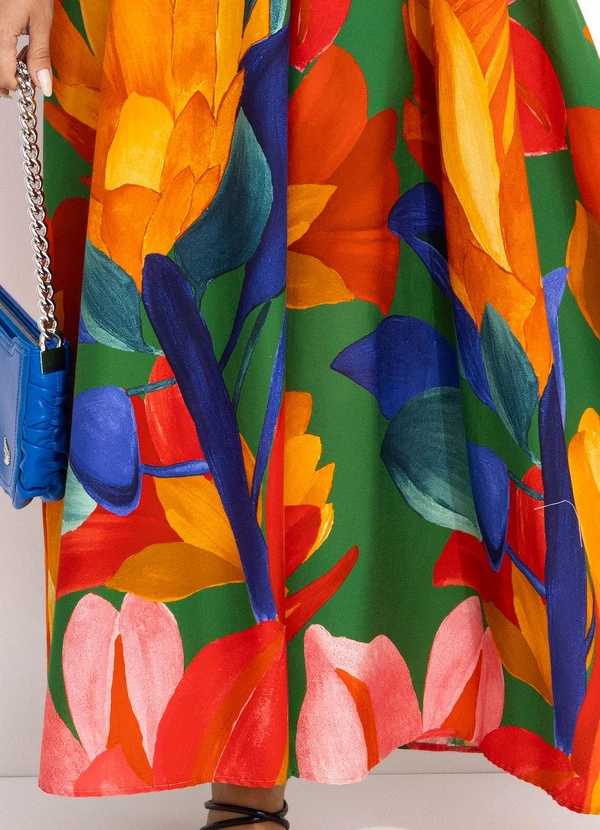 Farm - Vestido Longo Verde 9