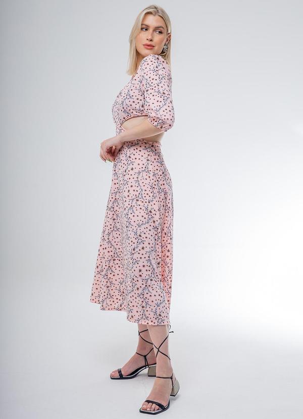 Misiss - Vestido Longuete Chiara Rosa