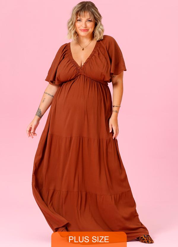 In Love - Vestido Louise Marrom