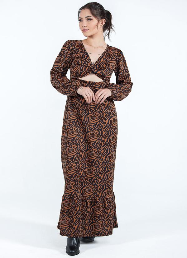 Misiss - Vestido Luana Marrom