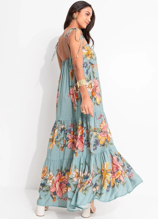 Farm - Vestido Maira Azul 2