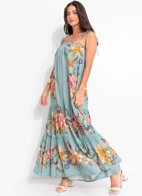 Farm - Vestido Maira Azul 3