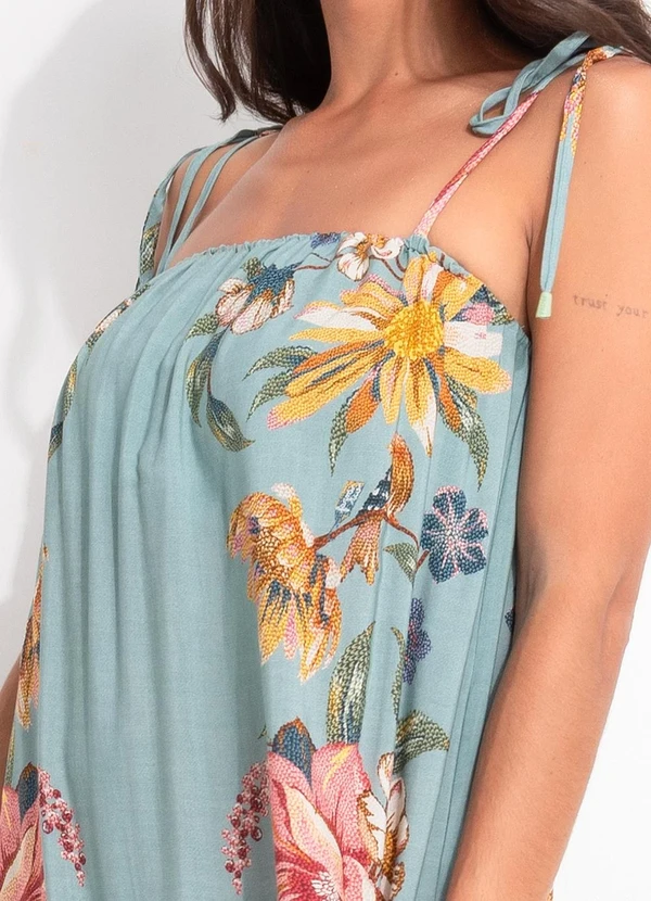 Farm - Vestido Maira Azul 6