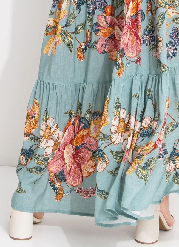 Farm - Vestido Maira Azul 7