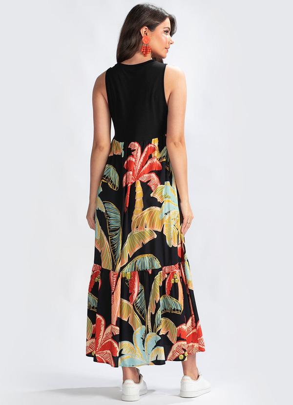 Farm - Vestido Malha Amo Rio de Janeiro Preto 2