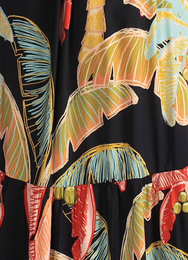 Farm - Vestido Malha Amo Rio de Janeiro Preto 4