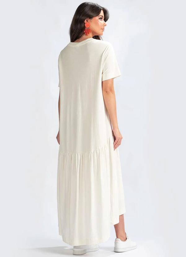 Farm - Vestido Malha o Solsticio Branco 2