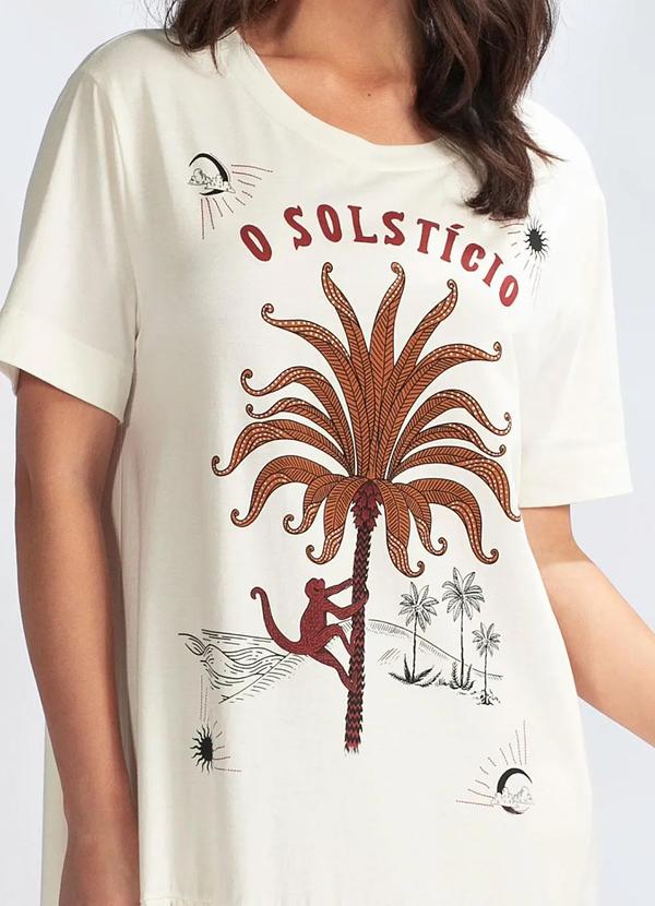 Farm - Vestido Malha o Solsticio Branco 3