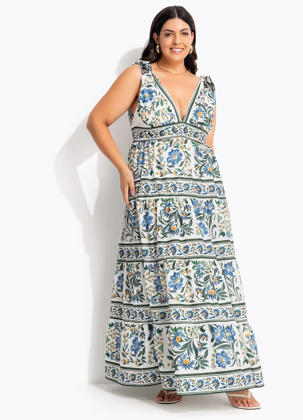 Farm - Vestido Marias Manoela Off White 10