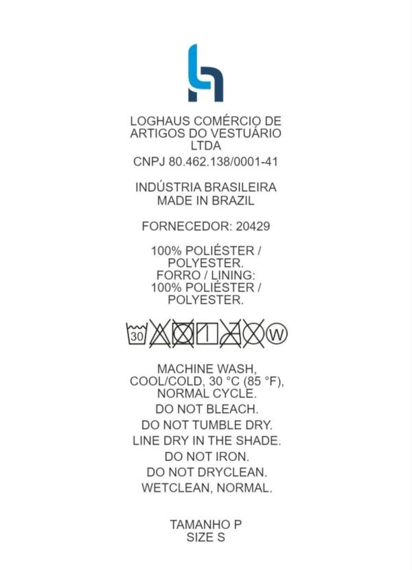 Outlet - Vestido Marinho com Babado e Fenda 4