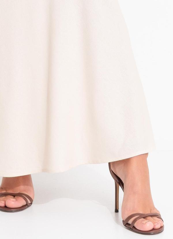 Farm - Vestido Maxi Estrelicia Bege 7