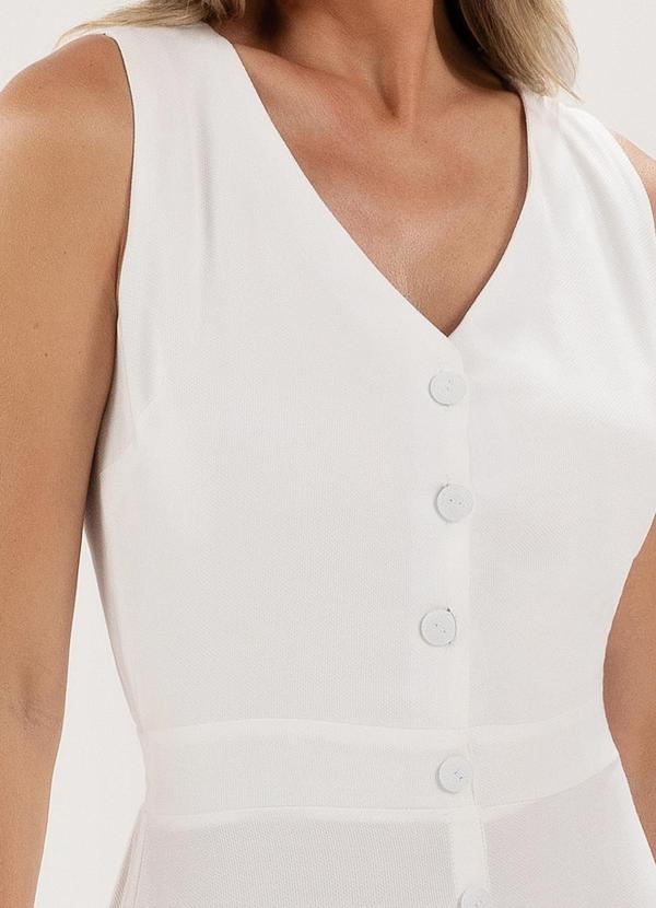 Principessa - Vestido Maxi Longuete Off White Magali 3