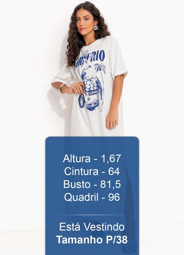 Farm - Vestido Midi Coco Gelado Off White 6