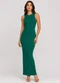 Infinita Cor - Vestido Midi Feminino em Ribana Verde - variação: Verde