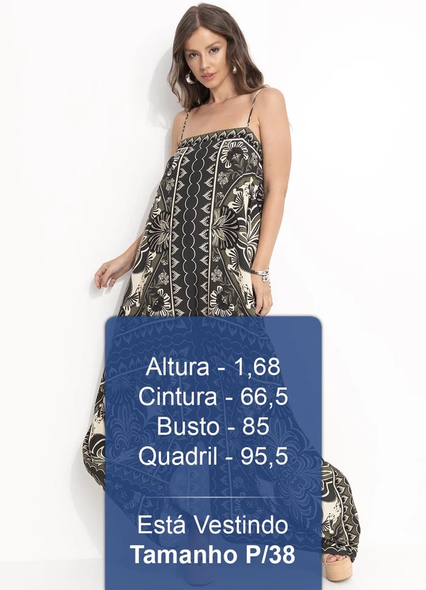 Farm - Vestido Midi Lenço Onça Mística Verde 5