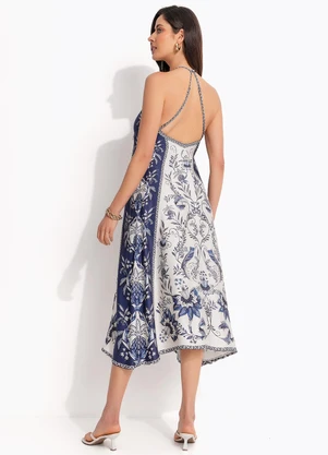 Farm - Vestido Nina Azul - FARM