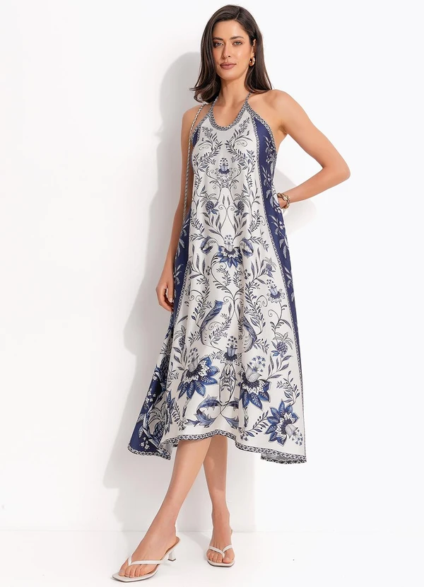 Farm - Vestido Nina Azul 3