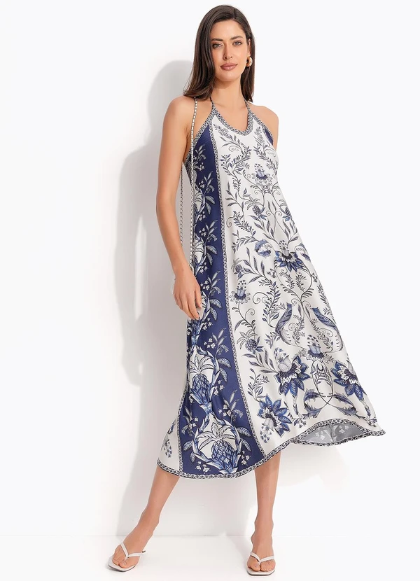 Farm - Vestido Nina Azul 5