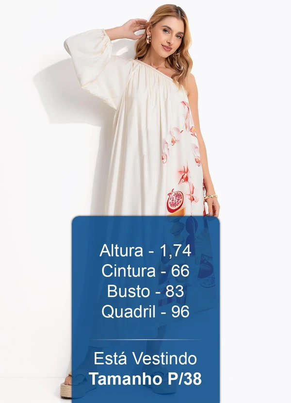 Farm - Vestido Ombro Só Afrodite Bege 6