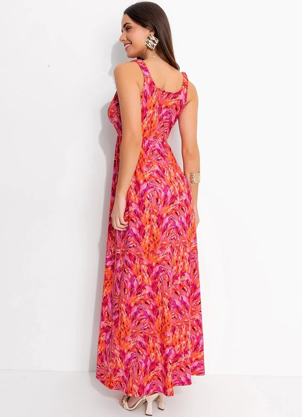 Quintess - Vestido Pinceladas em Malha Fria 9