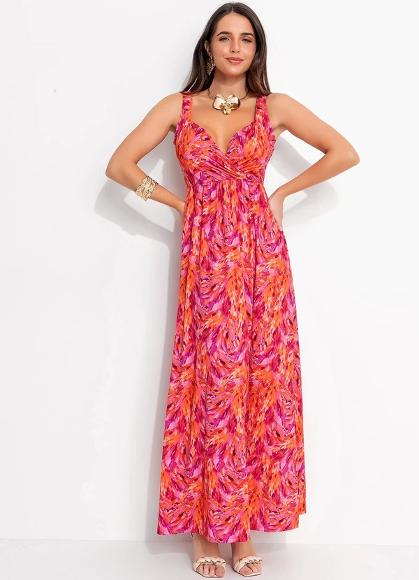 Quintess - Vestido Pinceladas em Malha Fria 8