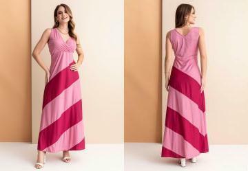 Vestido Pink em Malha