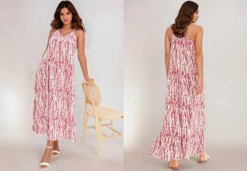 Vestido Po Abstrato em Malha Fria