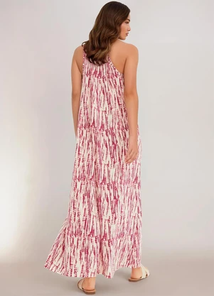 bonprix - Vestido Poá Abstrato em Malha Fria - BONPRIX