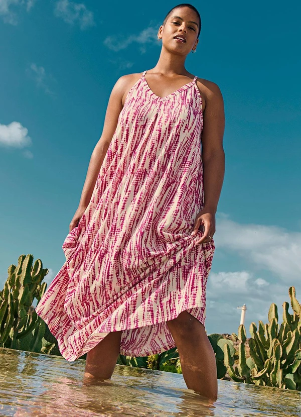 bonprix - Vestido Poá Abstrato em Malha Fria 3