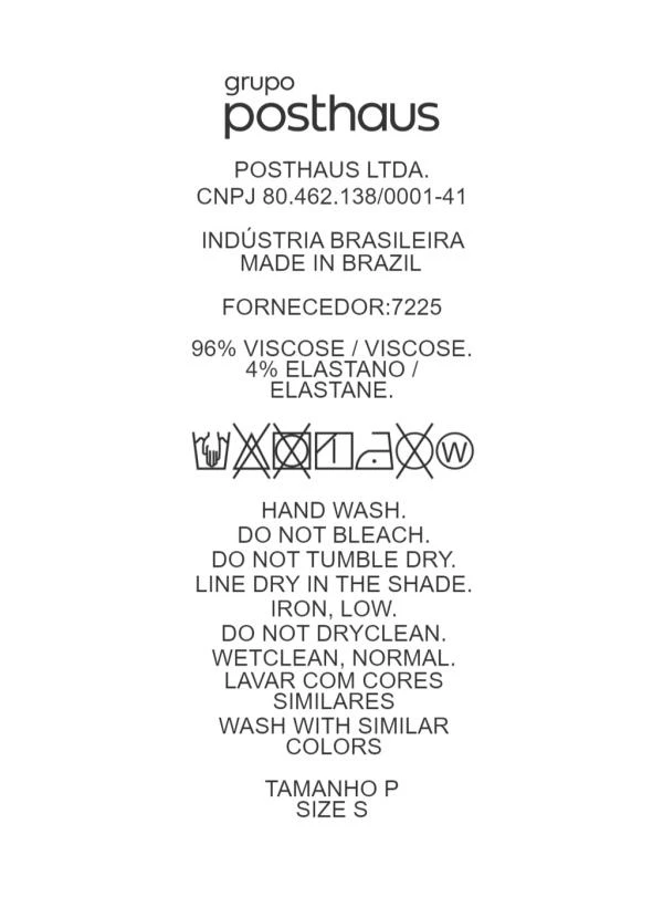 Quintess - Vestido Poá Irregular em Malha de Viscose 10