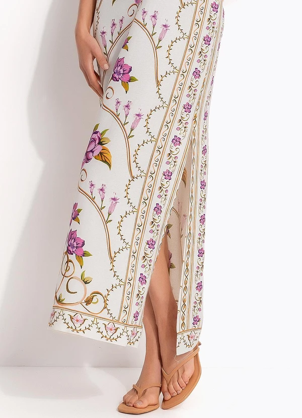 Farm - Vestido Poesia de Flor Off White 7