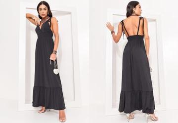 Vestido Preto em Malha Fria