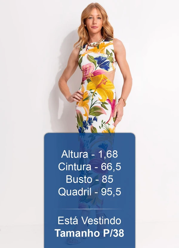 Farm - Vestido Recorte Floral Malu Off White 6
