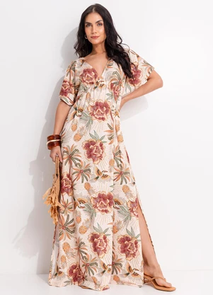 Quintess - Vestido Sol Tropical em Malha Fria - QUINTESS