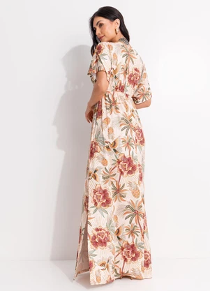 Quintess - Vestido Sol Tropical em Malha Fria - QUINTESS