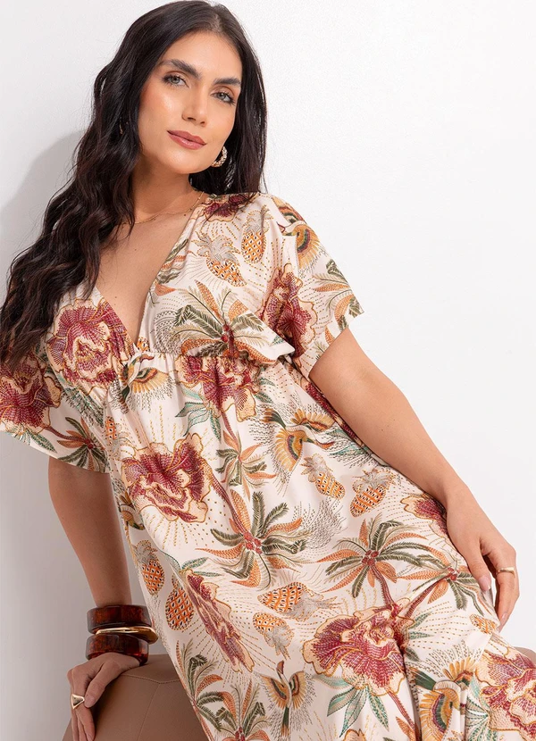 Quintess - Vestido Sol Tropical em Malha Fria 3