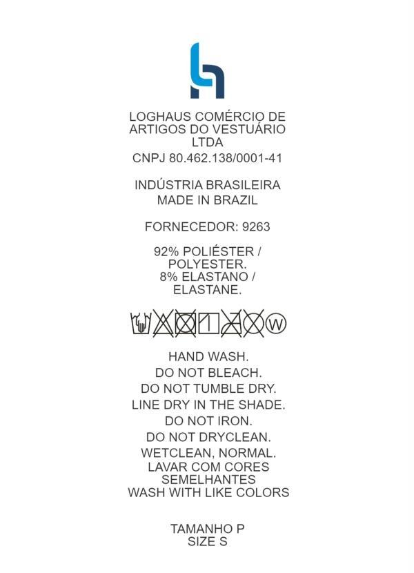 Quintess - Vestido Tropical Dark em Malha Fria com Fenda 8