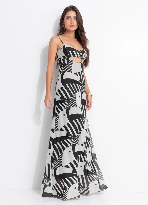 Farm - Vestido Tule Cropped Tuca Legal Preto 3