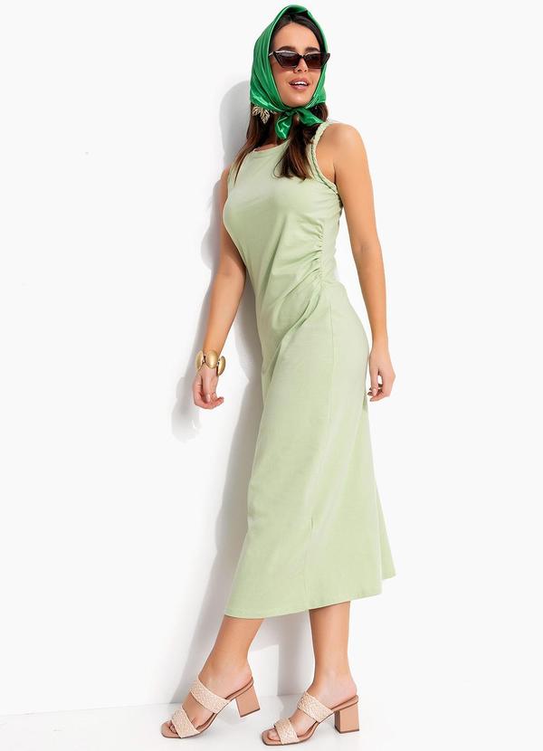 Quintess - Vestido Verde Claro em Malha Cotton 13