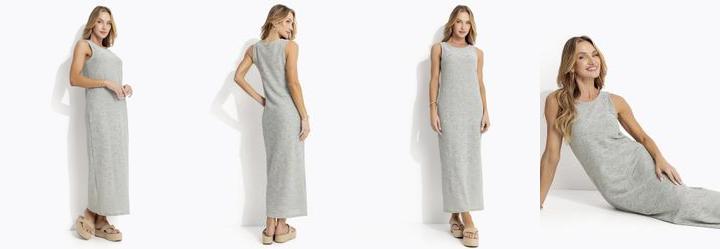 Vestido Verde Claro em Malha Devor