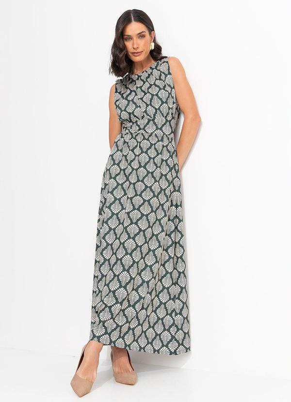 Vestido (Verde Escuro) em Malha Fria