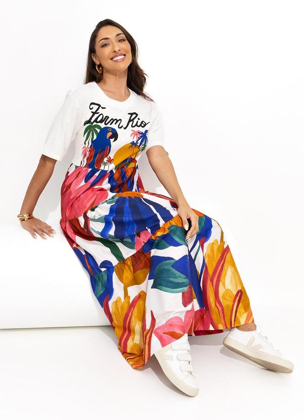 Farm - Vestido Cropped Farmrio Off White 6