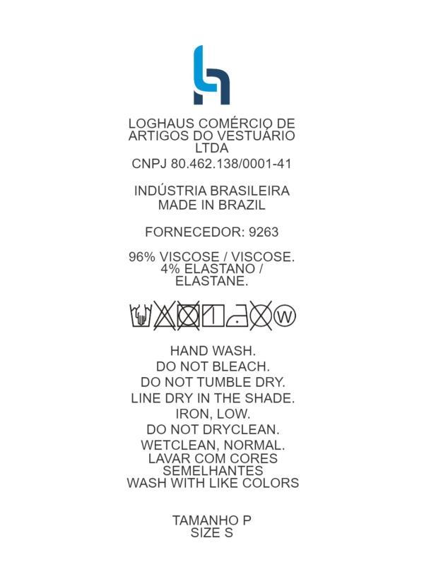 Quintess - Vestido Floral Cinza em Malha de Viscose 5