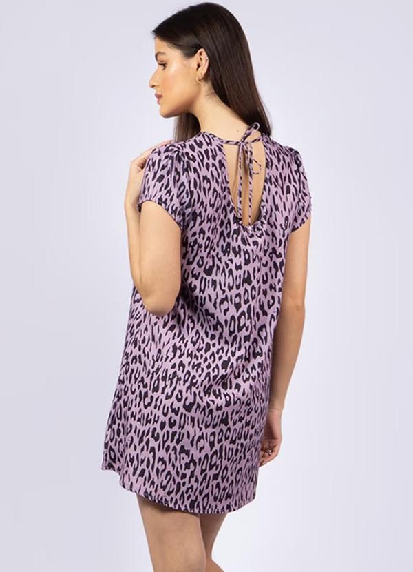 Amo Brand - Vestido Lindsay Manga Curta Lavanda 2