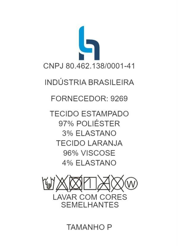 Queima Estoque - Vestido Manga Curta Floral Dark 11